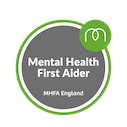 Mental Health First Aider badge